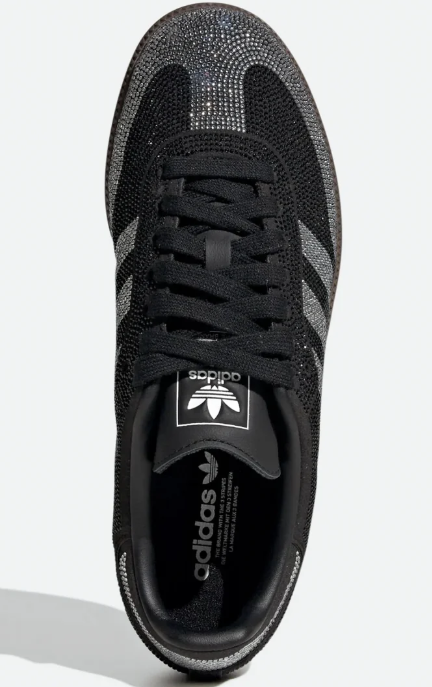 Women's adidas Samba OG Rhinestone 'Black Silver'