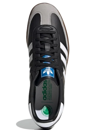 adidas Samba Vegan 'Black White Brown' H01878