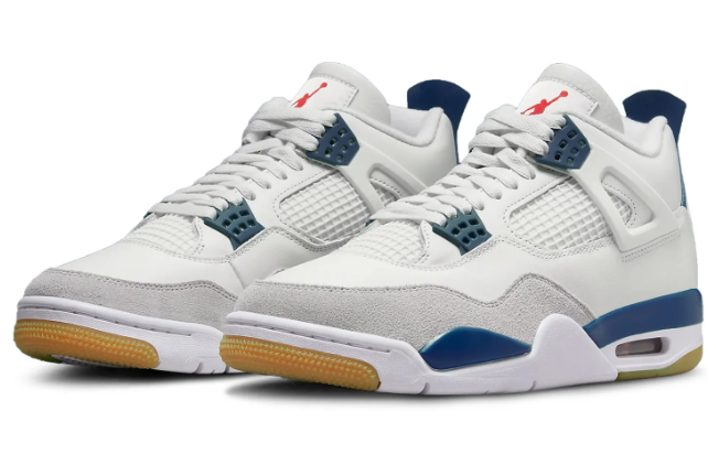 Nike SB x Air Jordan 4 'White Navy'