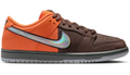 Nike SB Dunk Low Pro 'Muni Fast Pass' Safety Orange/Wolf Grey/Baroque Brown
