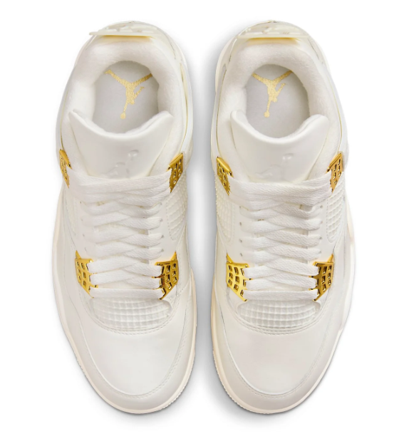 Women's Air Jordan 4 Retro 'Metallic Gold' AQ9129-170