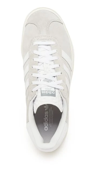 Women's adidas Gazelle Bold 'Grey White' HQ6893