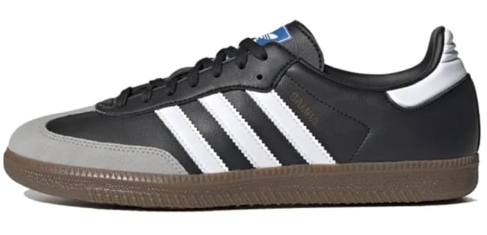 adidas Samba Vegan 'Black White Brown' H01878